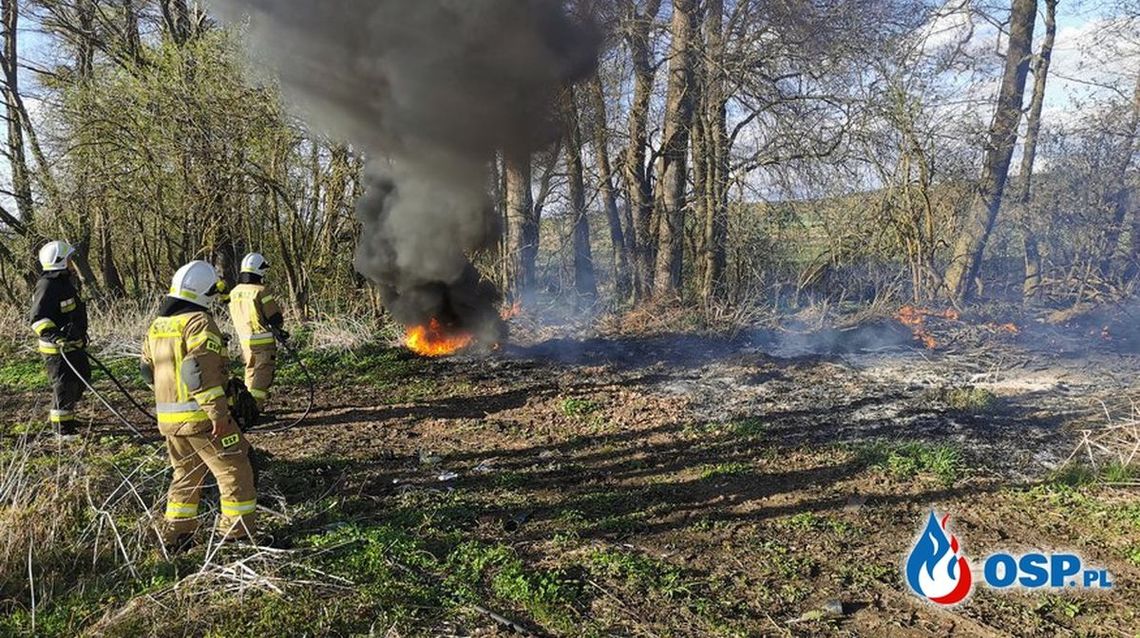 Dwa pożary w jednym czasie