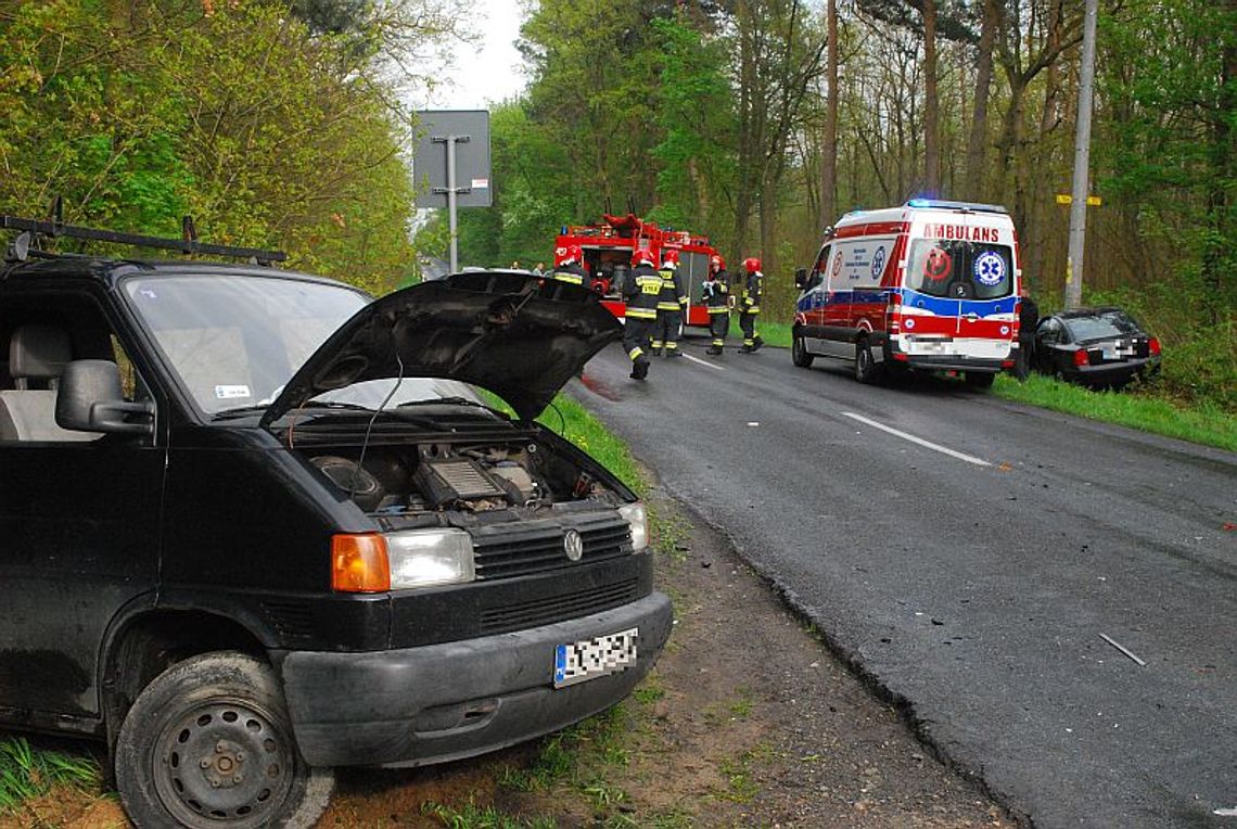 Dwie osoby ranne w wypadku