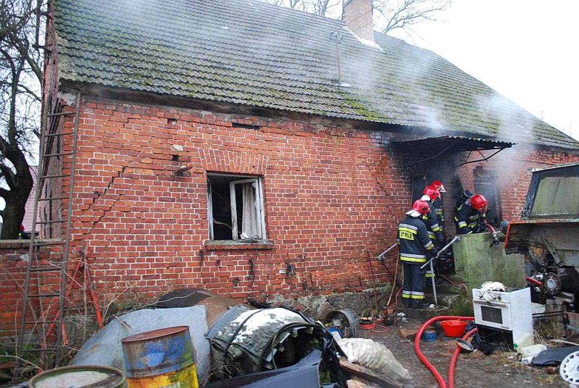 Dwóch mężczyzn spłonęło w domu