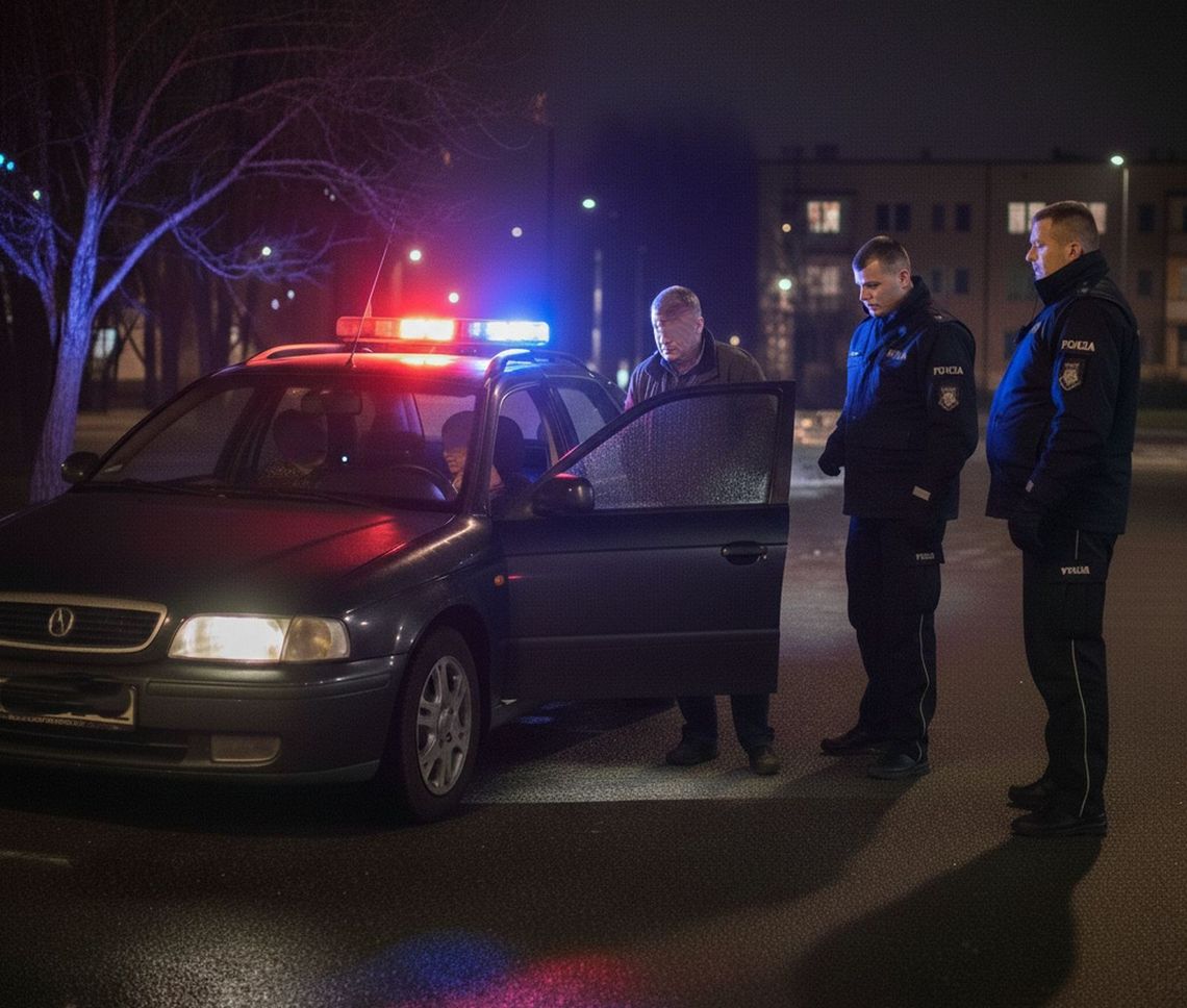 Dziecko za kierownicą, a obok nietrzeźwy ojciec. O włos od tragedii!