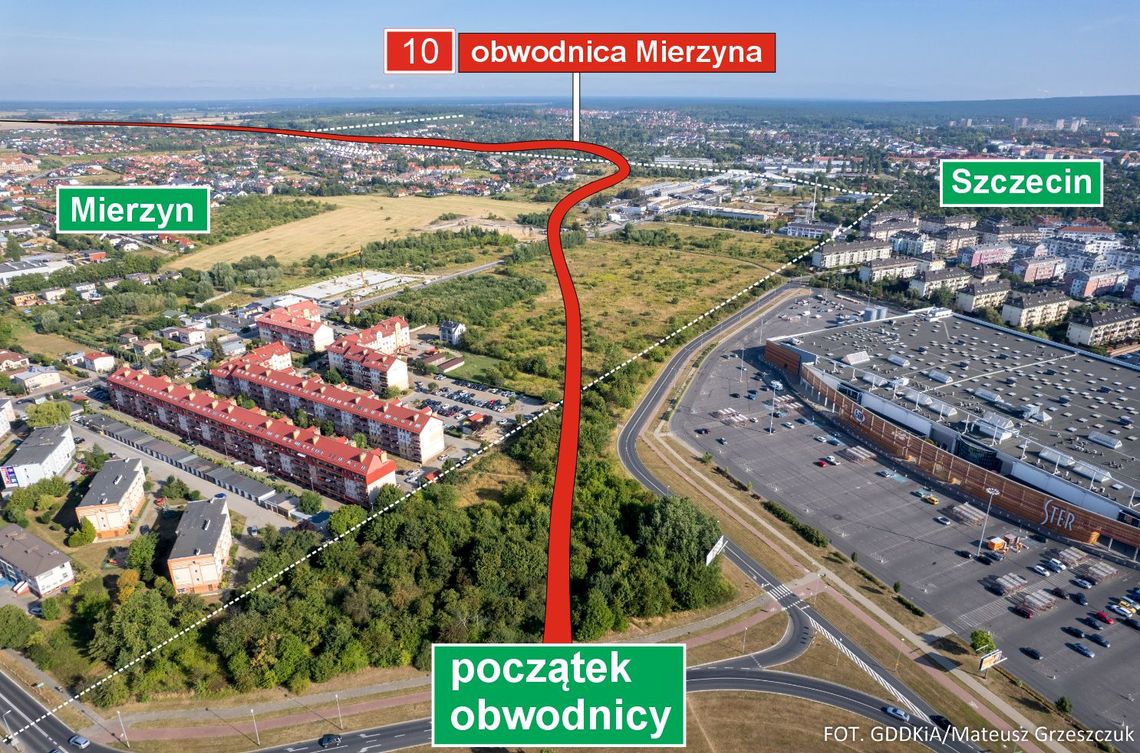Dzięki temu szybciej i bezpieczniej dojedziemy do zachodniej i północnych części Sczecina