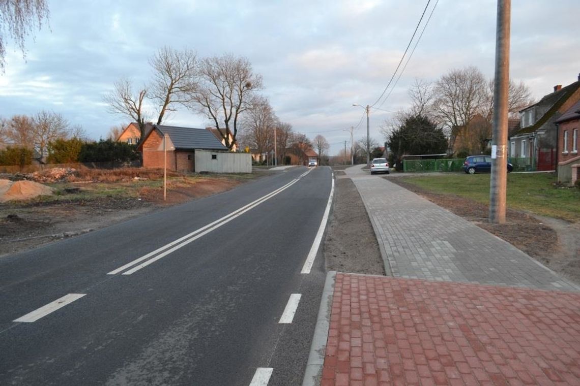 Dziś oficjalnie oddadzą drogę do użytku Dziś oficjalnie oddadzą drogę do użytku