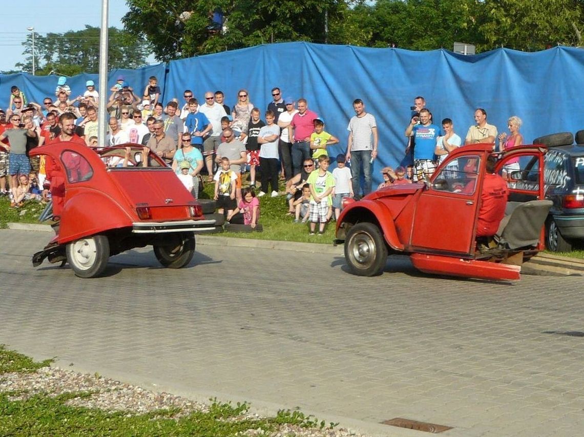 Emocje podczas motorowego show