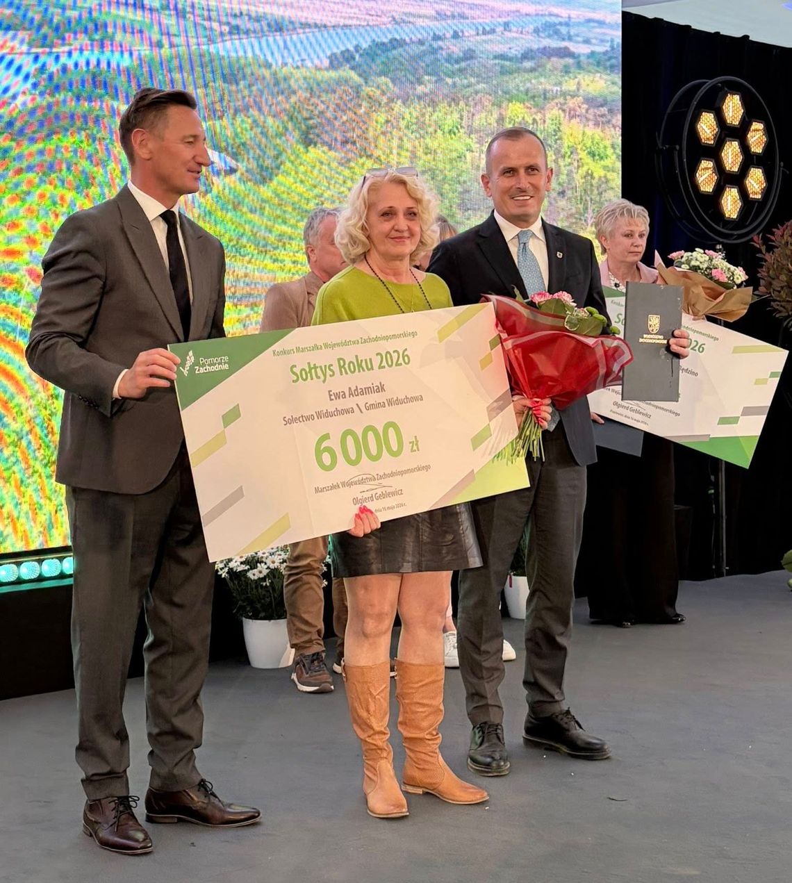 Ewa Adamiak Sołtysem Roku, nasze KGW na podium. Wielkie sukcesy powiatu gryfińskiego w Przelewicach