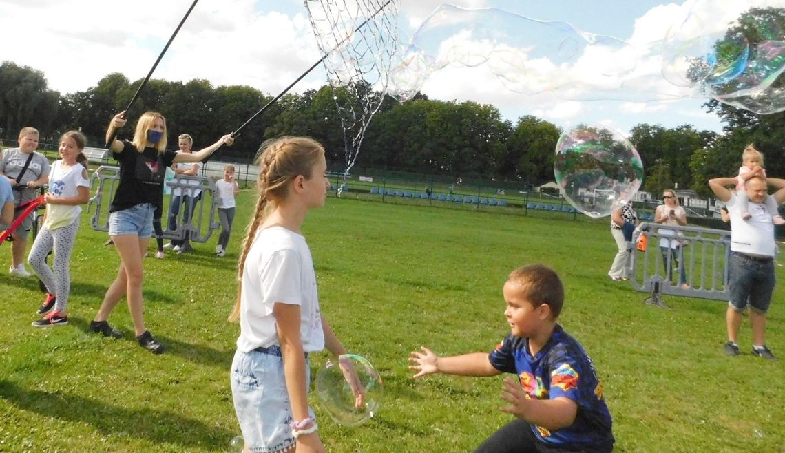Festiwal baniek mydlanych w Gryfinie [FOTOREACJA]