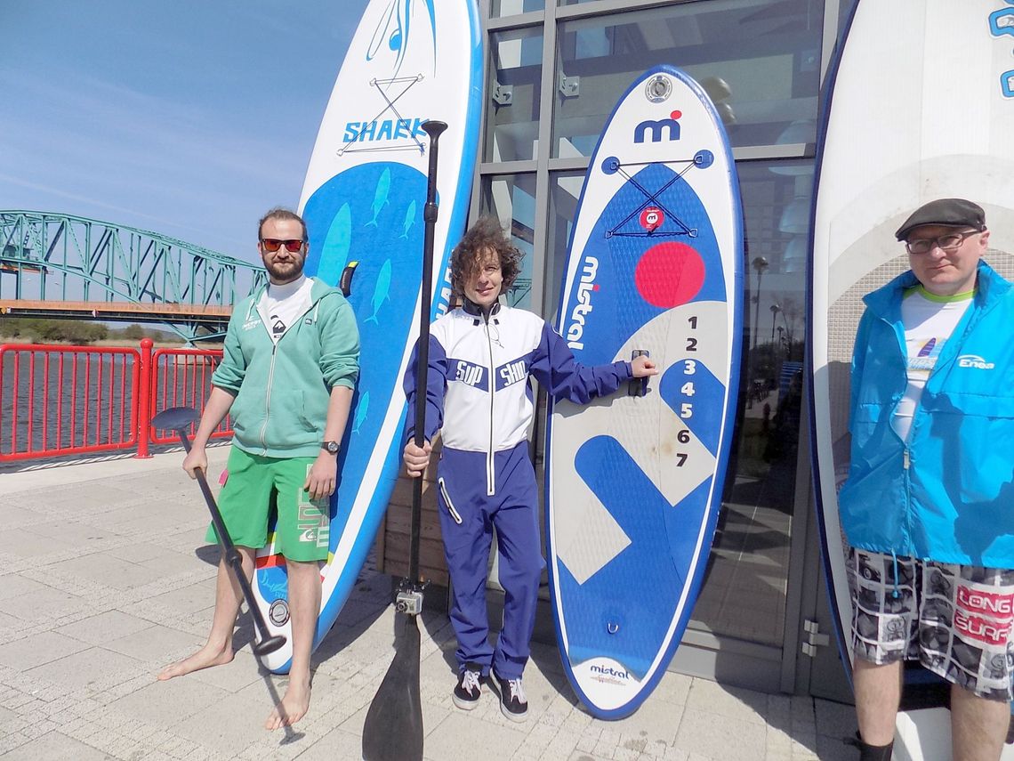 Frajda na desce podczas Dni Gryfina Frajda na desce podczas Dni Gryfina