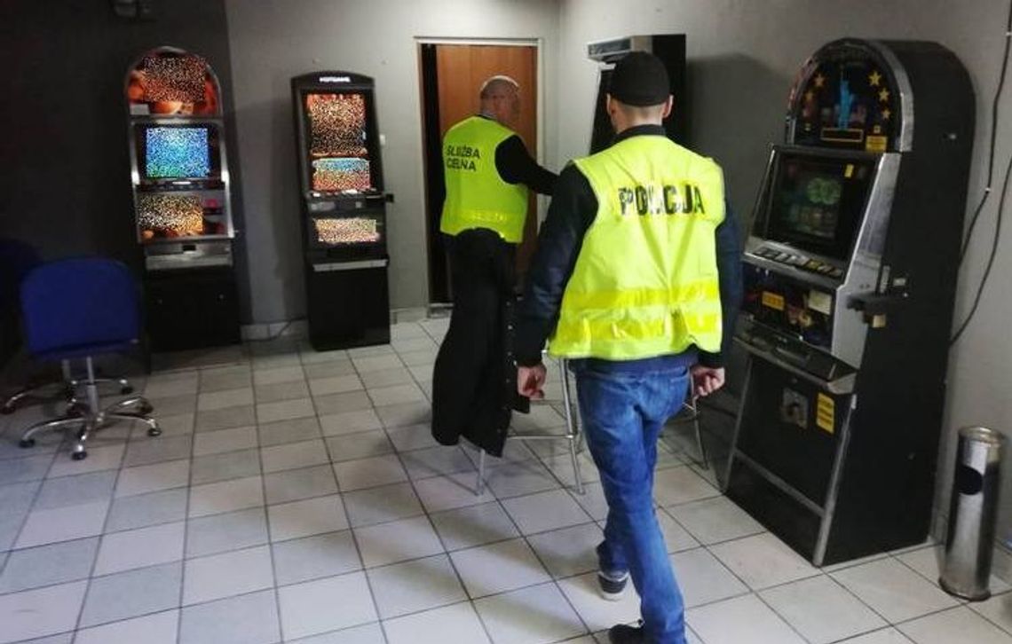 Funkcjonariusze zlikwidowali nielegalny salon gier na terenie powiatu gryfińskiego