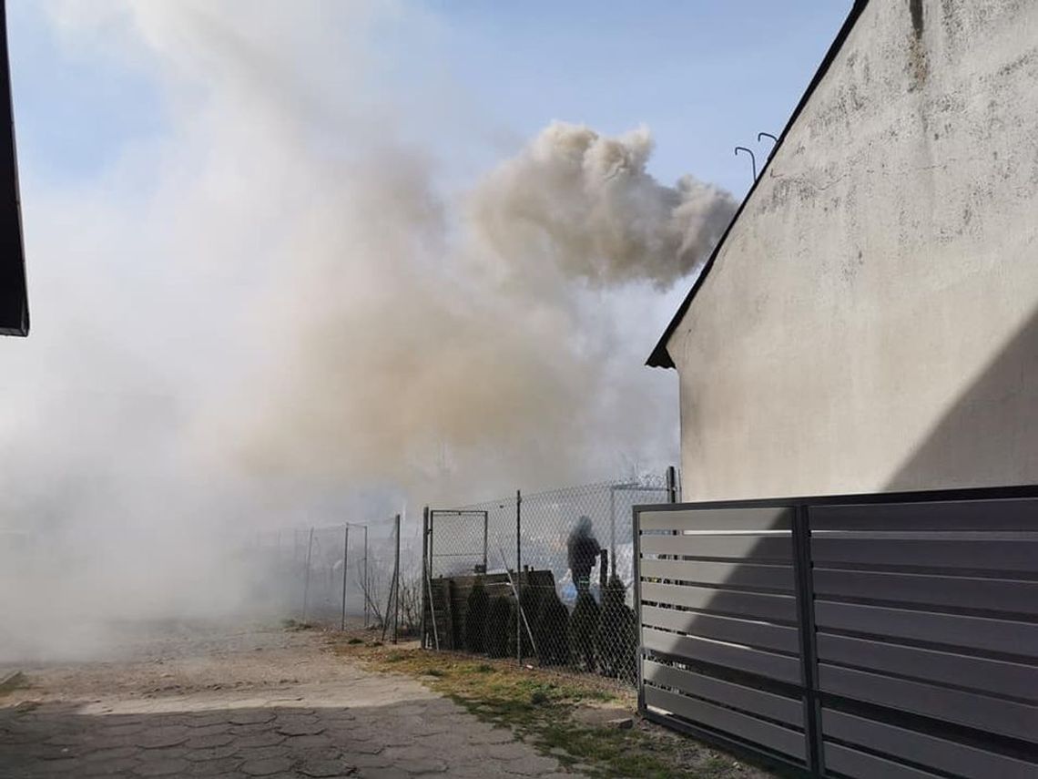 Gasili pożar przewodu kominowego