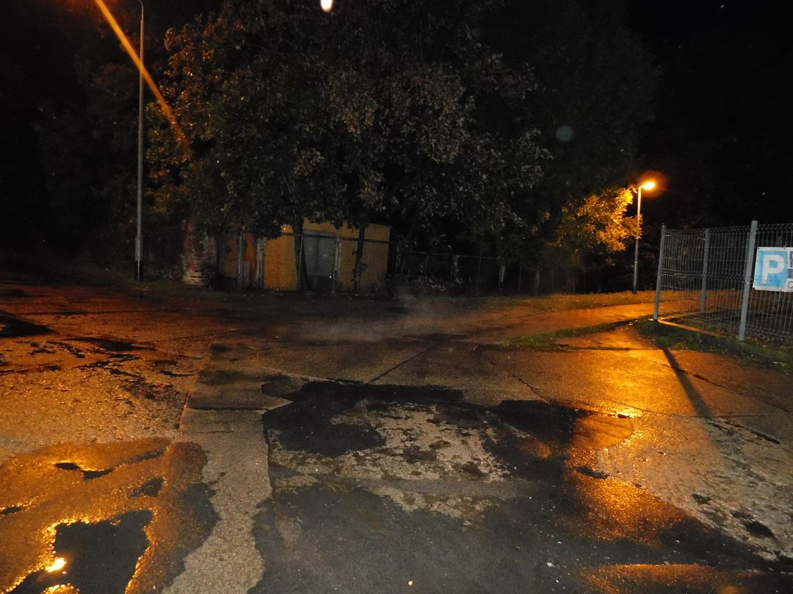 Geotermalne źródło wybiło w Gryfinie? Nie, to awaria!