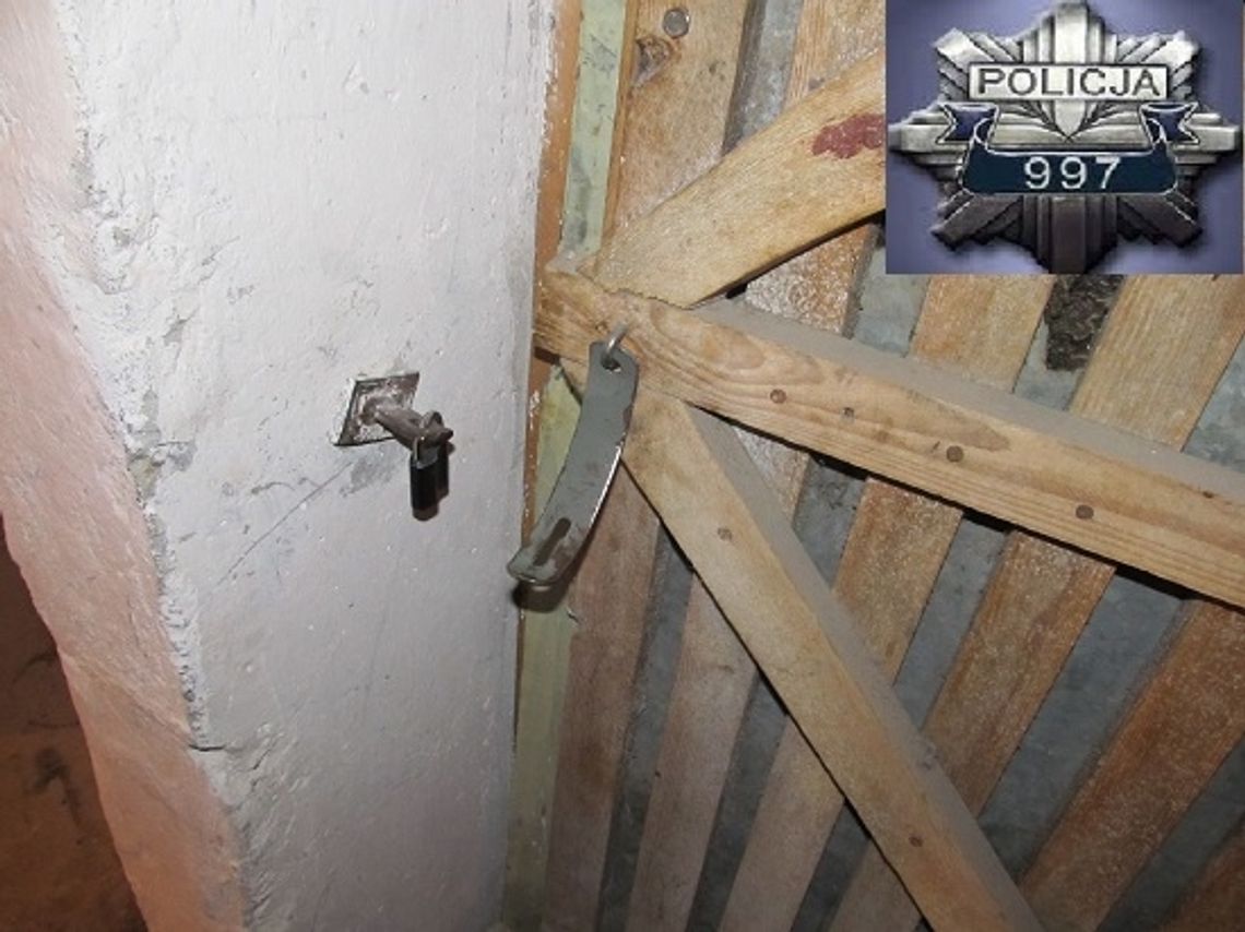 Grasował włamywacz