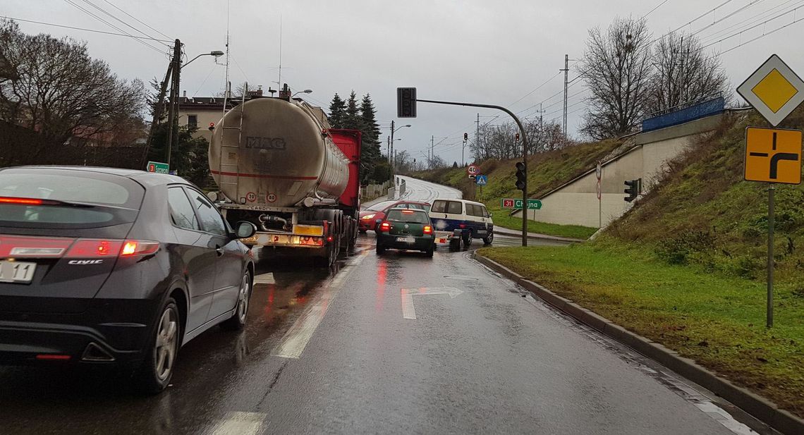 Groźnie pod wiaduktem Groźnie pod wiaduktem