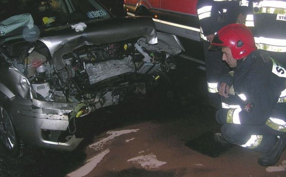 Groźny wypadek na Reymonta Groźny wypadek na Reymonta