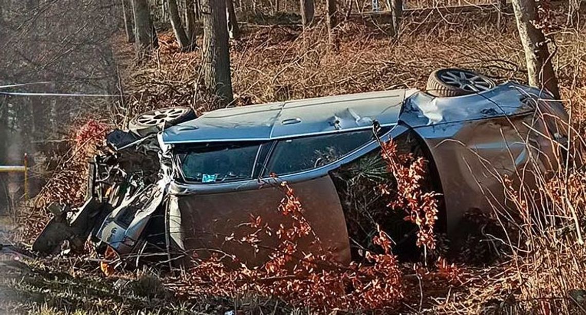 Groźny wypadek pod Gryfinem Groźny wypadek pod Gryfinem