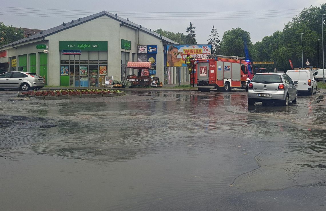 Gryfino spłynęło deszczówką, wybijanymi studzienkami kanalizacji i wc w domach
