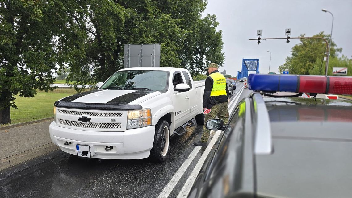 Gryfińscy policjanci otrzymali wsparcie na polsko-niemieckich przejściach granicznych