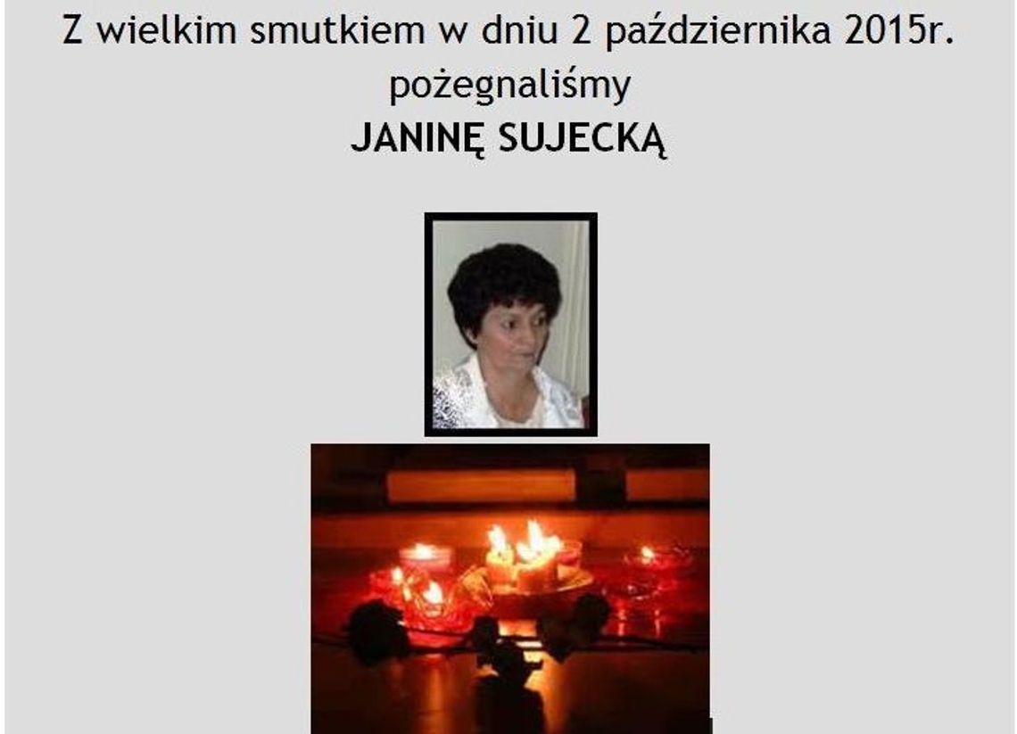 GUTW żegna swoją koleżankę