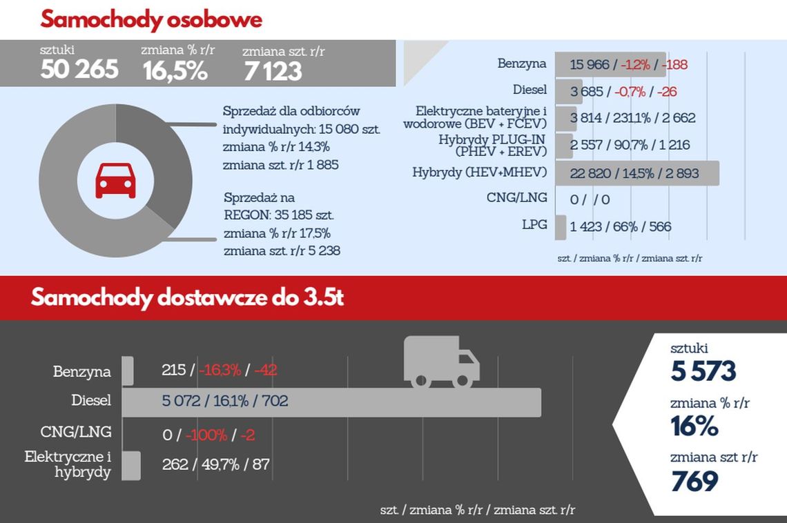 Jak fachowcy oceniają rynek samochodowy na podstawie danych z ostatniego miesiąca?