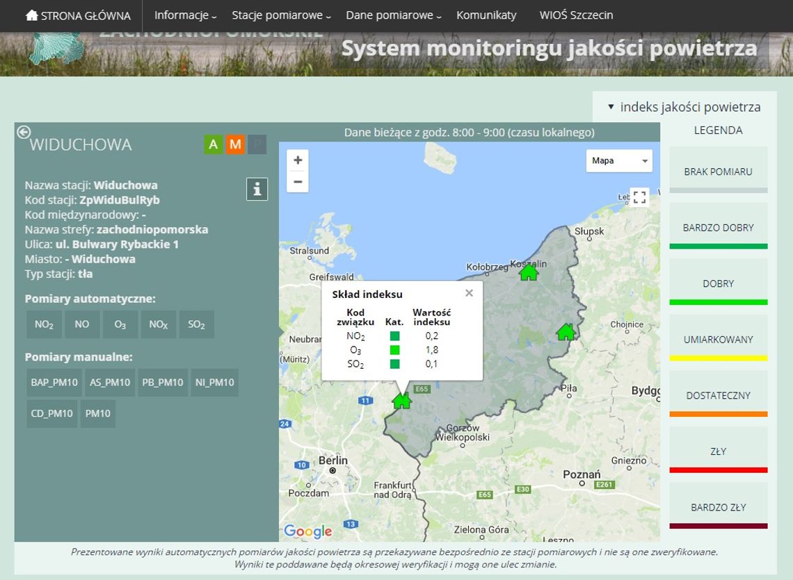 Jaka jest jakość powietrza w naszym regionie