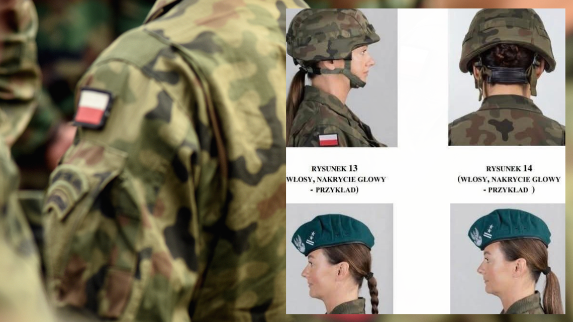 Jakie włosy może mieć kobieta w wojsku? Wprowadzili zmiany Jakie włosy może mieć kobieta w wojsku? Wprowadzili zmiany