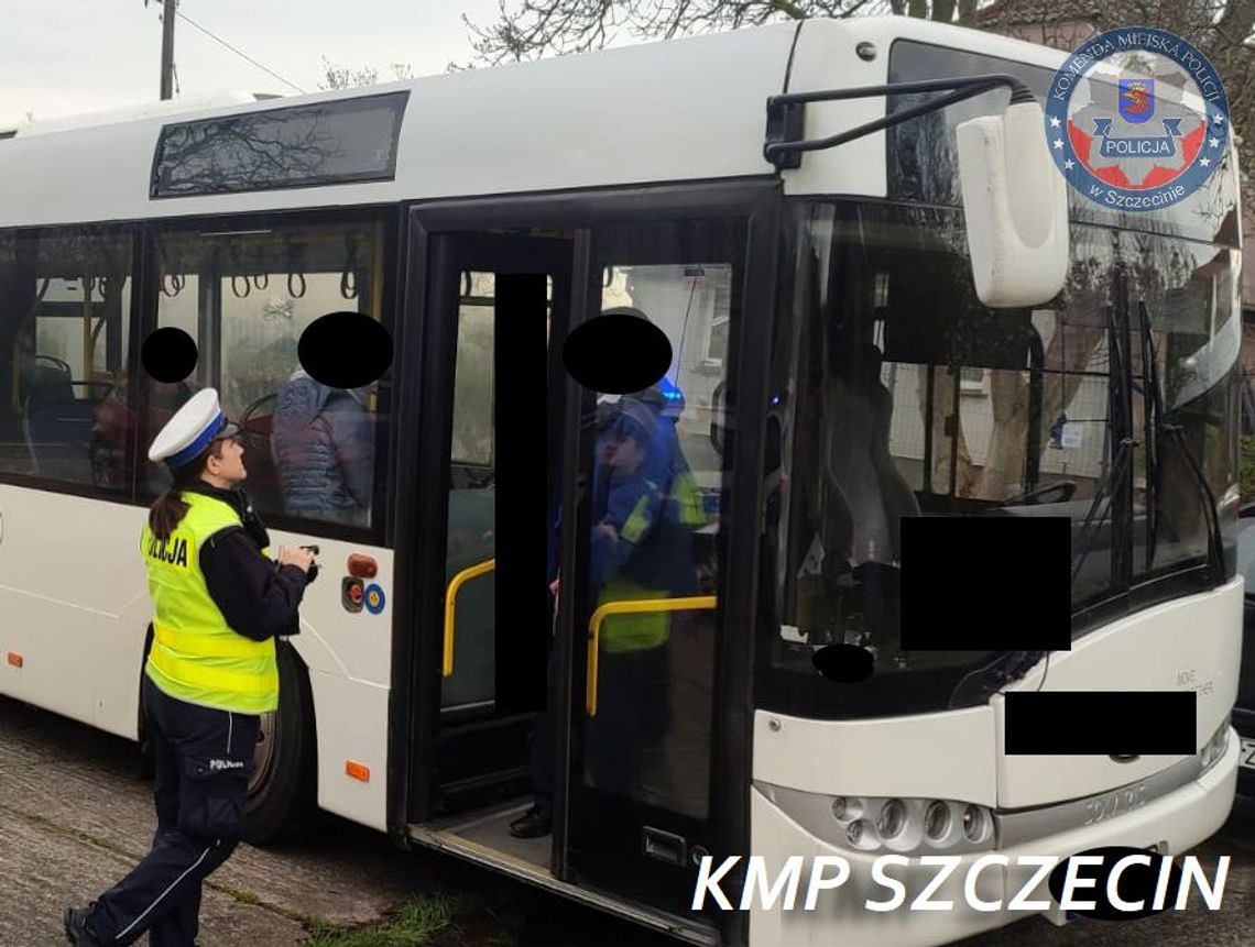 Pijany kierowca usnął. Autobus nie dojechał na czas