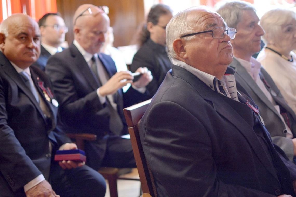 Jerzy Minkwitz otrzymał krzyż Wolności i Solidarności Jerzy Minkwitz otrzymał krzyż Wolności i Solidarności