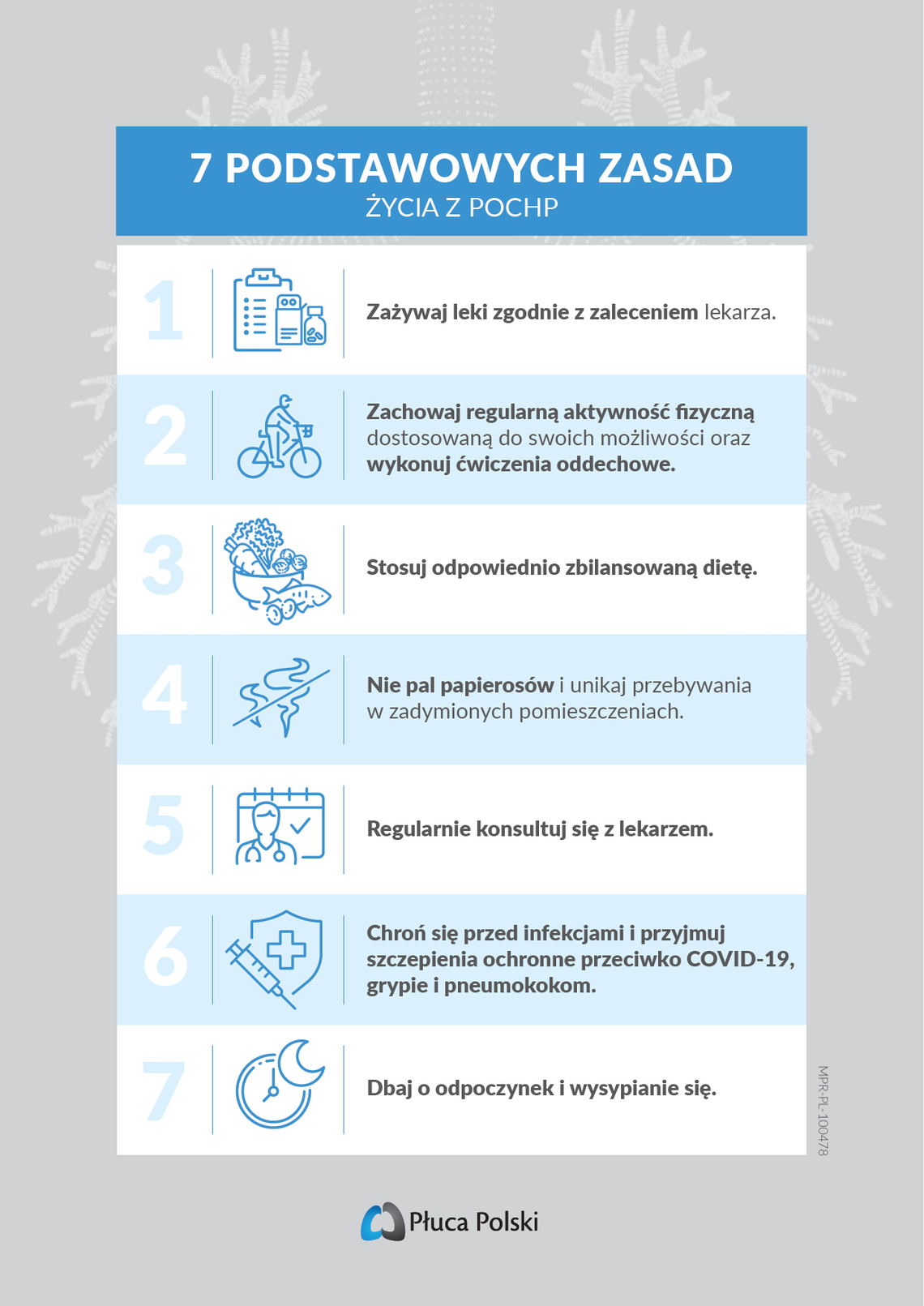 Jest 7 zasad życia z tą chorobą Jest 7 zasad życia z tą chorobą