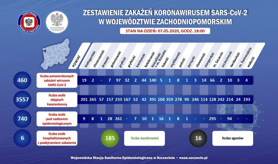 Jest już ponad 15 tysięcy potwierdzonych zakażeń koronawirusem