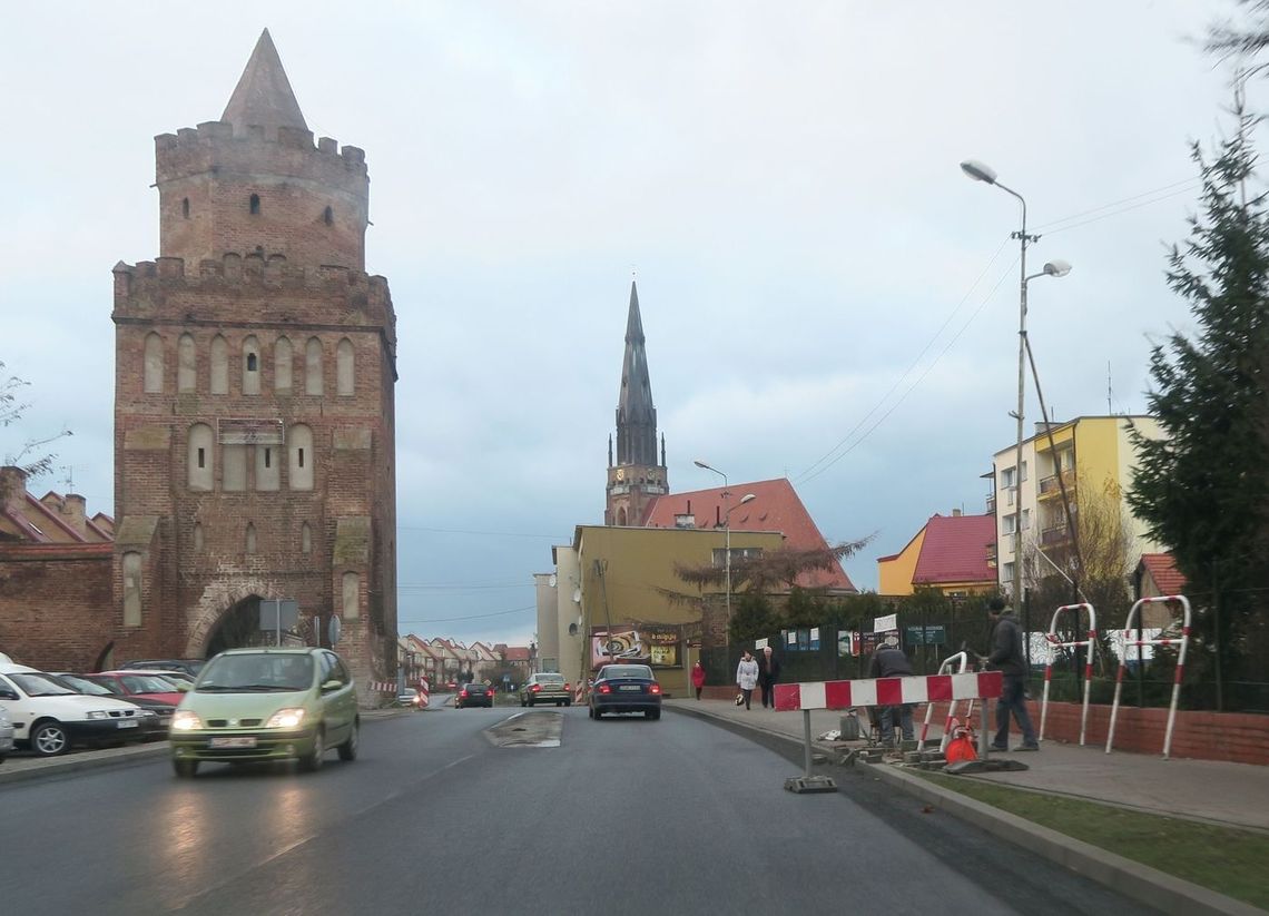 Już malują linie na drodze