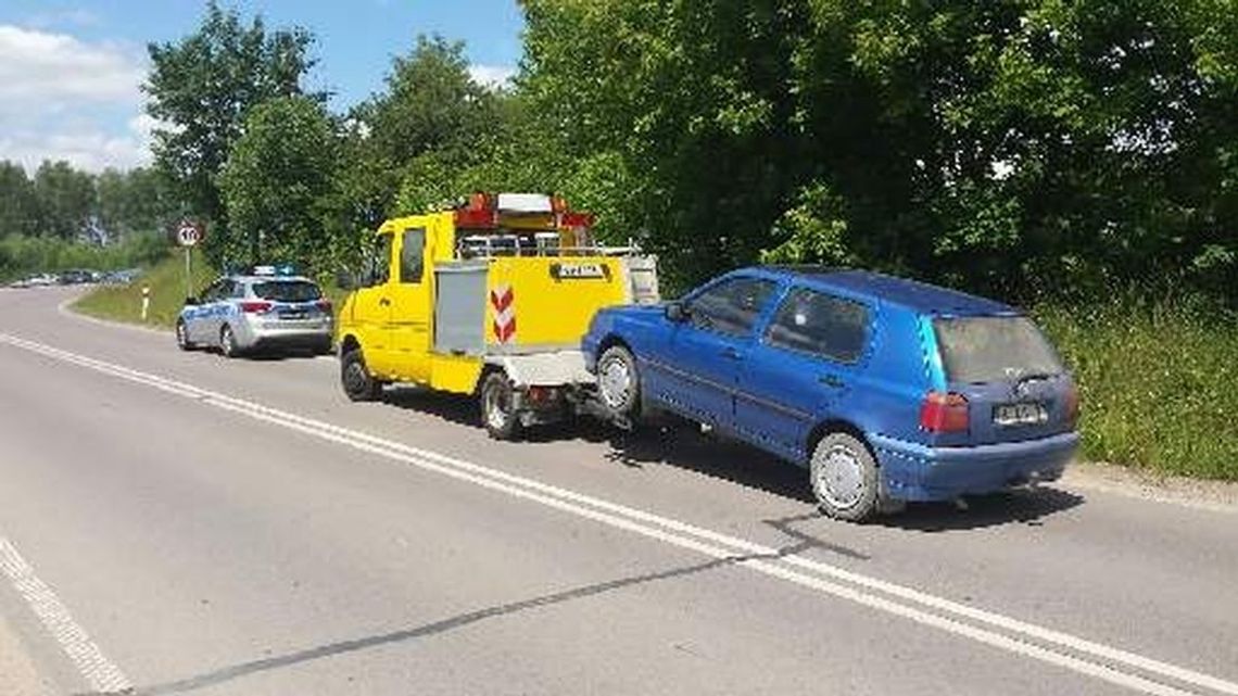 Już żałuje, że wsiadł za kółko