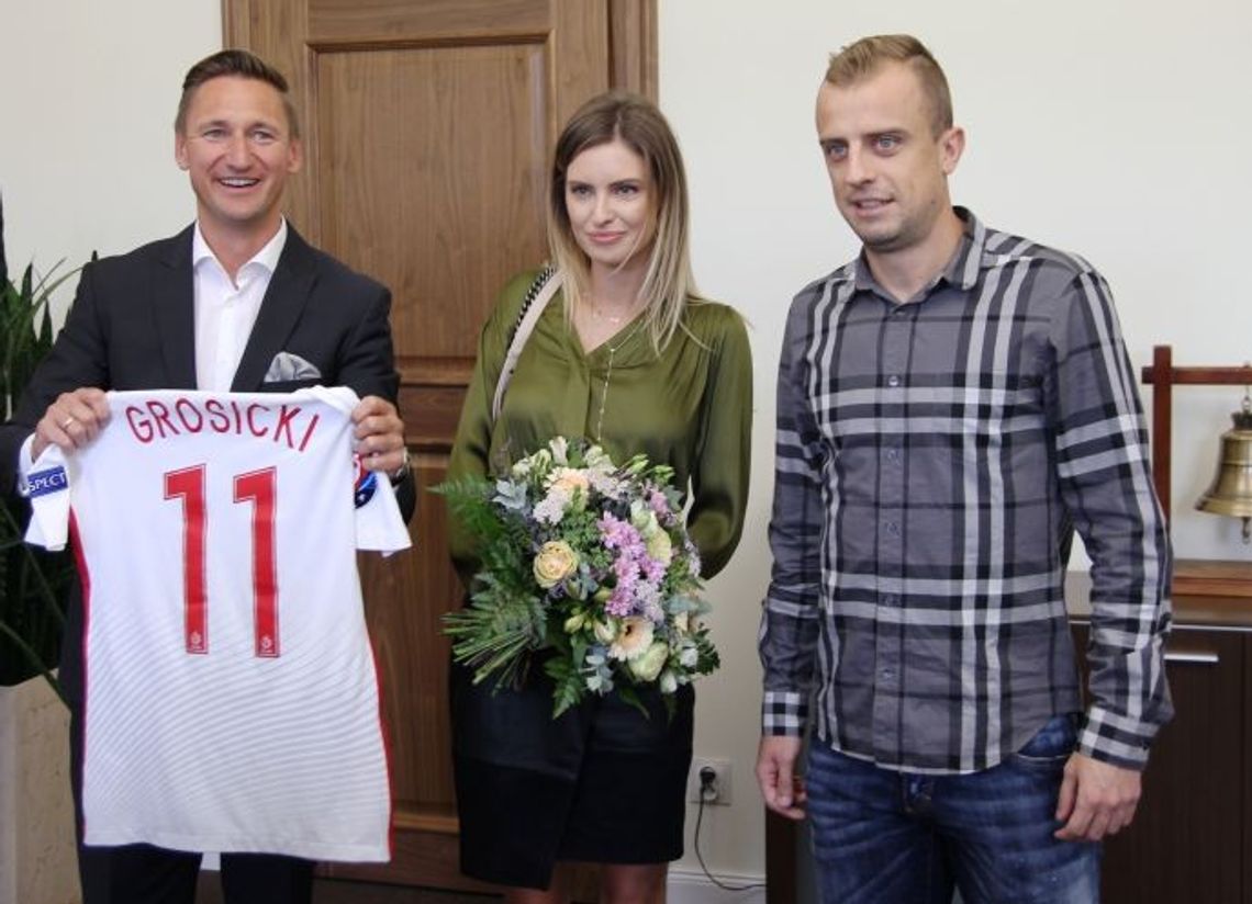 Kamil Grosicki odpoczywa w regionie