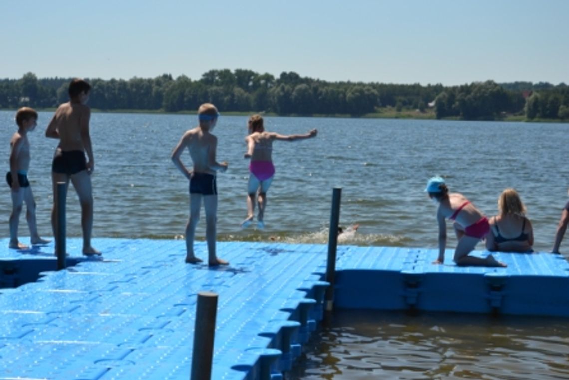 Kąpielisko z nowym pomostem czynne od dziś Kąpielisko z nowym pomostem czynne od dziś