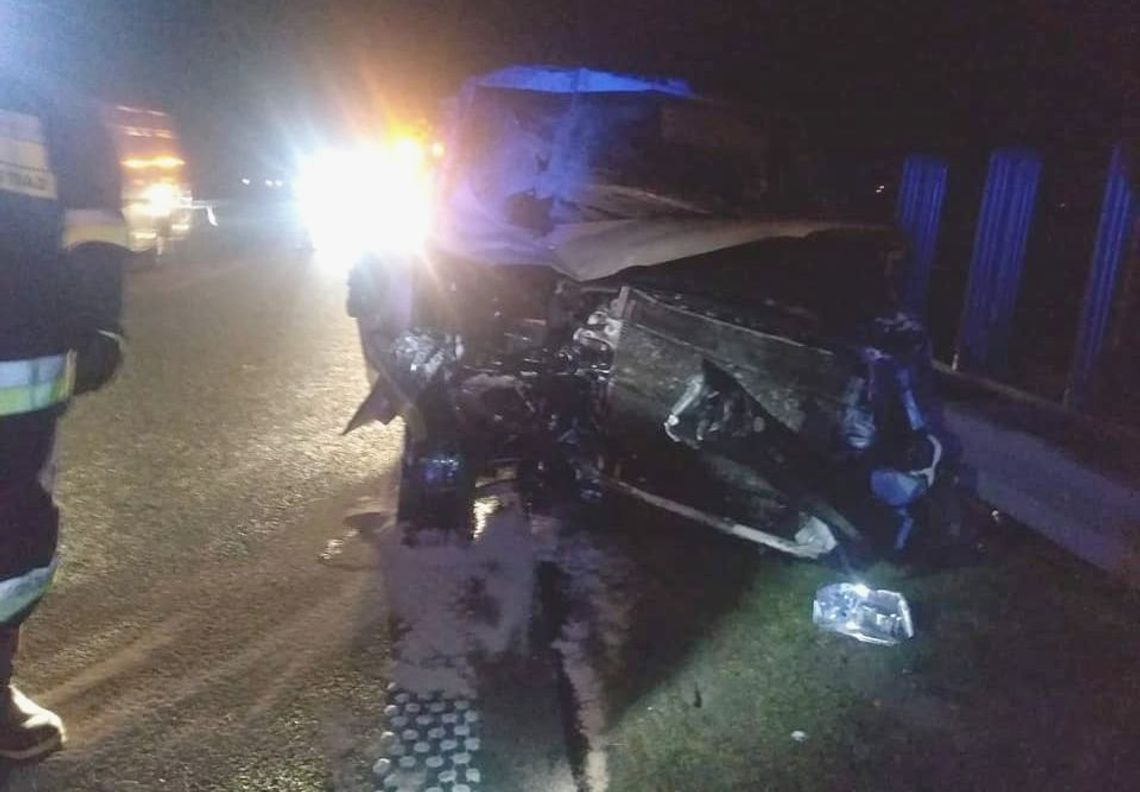 Kolizja busa z naczepą, to nie jedyna akcja Kolizja busa z naczepą, to nie jedyna akcja