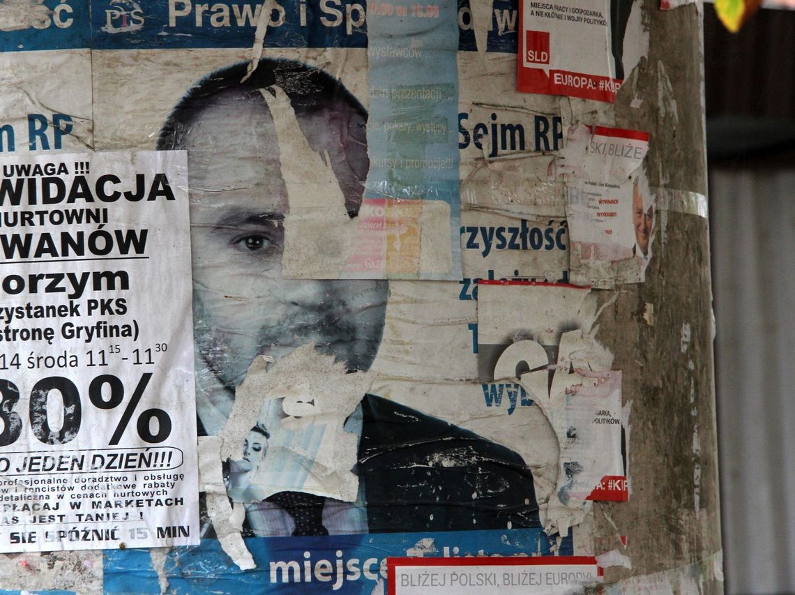 Koloryt na słupach i płotach Koloryt na słupach i płotach