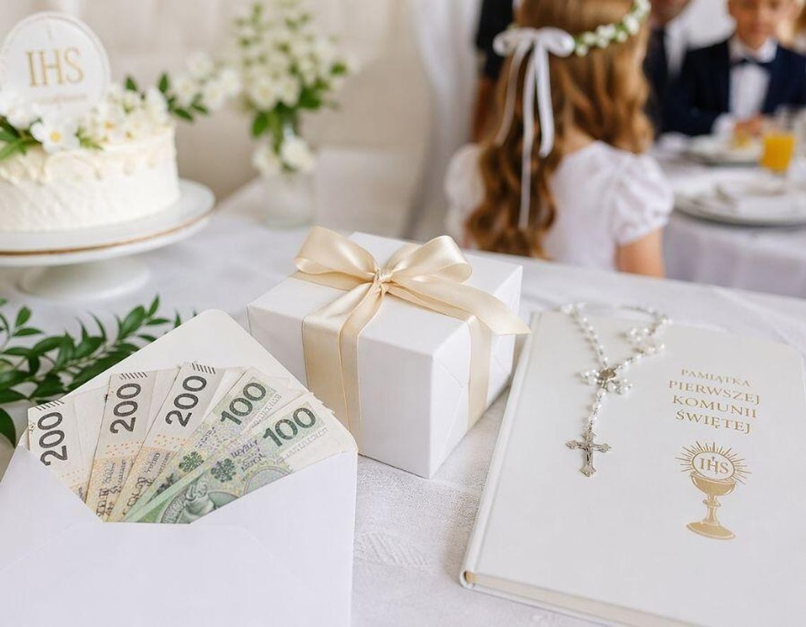 Pierwsza komunia 2026: Ile do koperty? Sprawdź aktualne stawki i trendy prezentowe