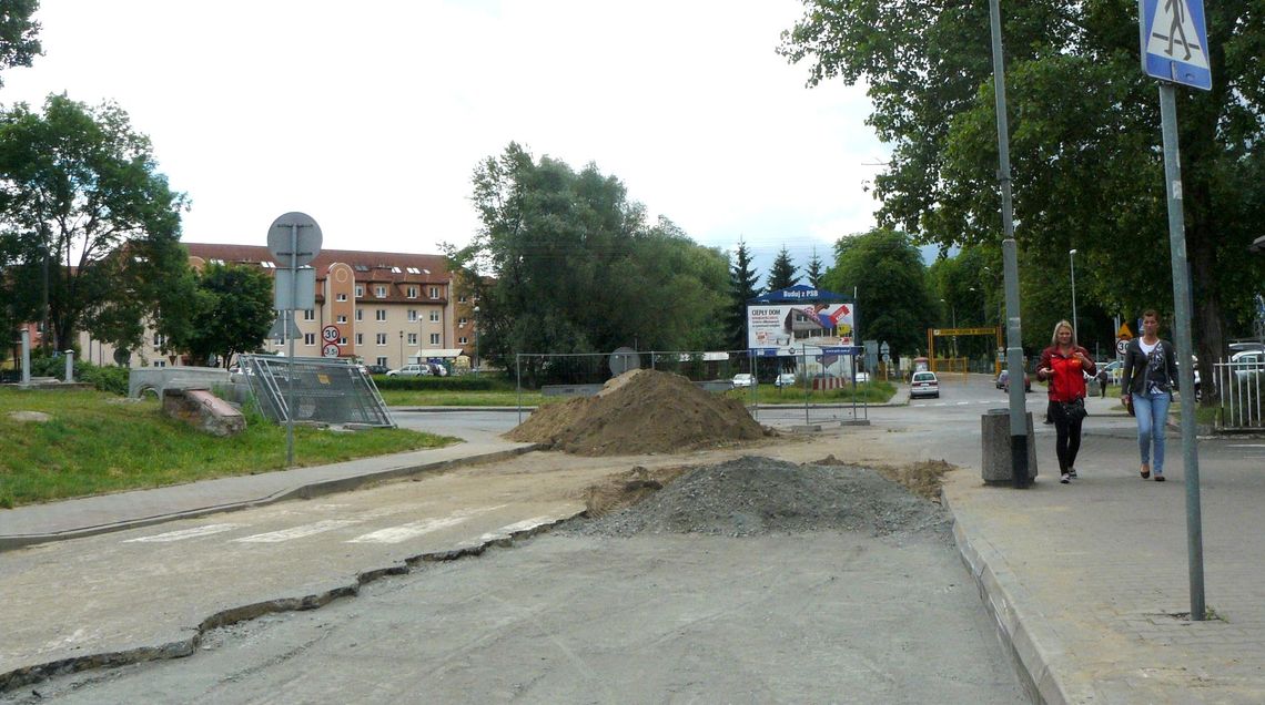 Kościelna wciąż rozkopana