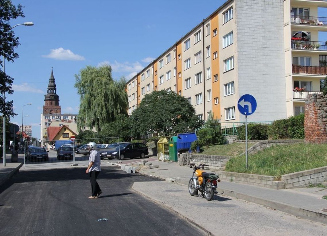 Kościelna wreszcie przejezdna Kościelna wreszcie przejezdna