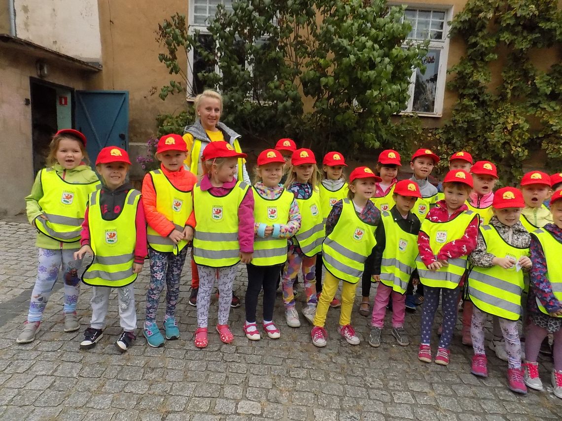 Krajoznawczy spacer przedszkolaków Krajoznawczy spacer przedszkolaków