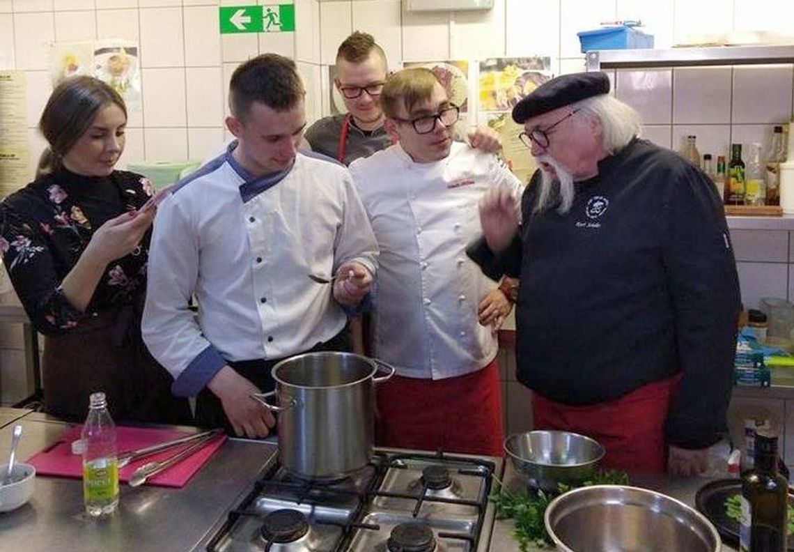 Kurt Scheller szkolił naszego szefa kuchni Pawła Sojkę [FOTO]