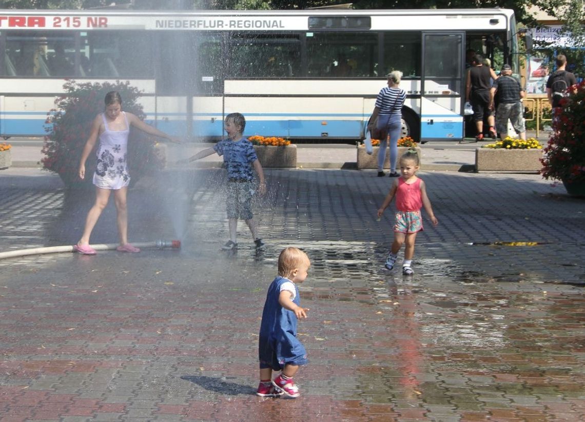 Kurtyna wodna w Gryfinie Kurtyna wodna w Gryfinie