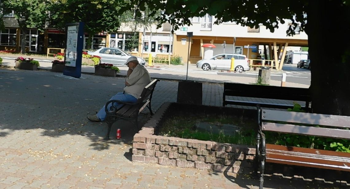 Leniwie upływający dzień w mieście