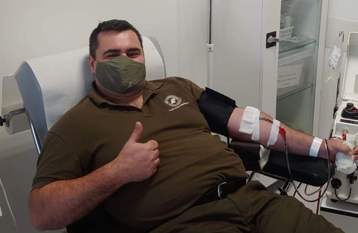 Leśnicy z terenu RDLP Szczecin oddają krew w ramach ogólnopolskiej akcji Leśnicy z terenu RDLP Szczecin oddają krew w ramach ogólnopolskiej akcji