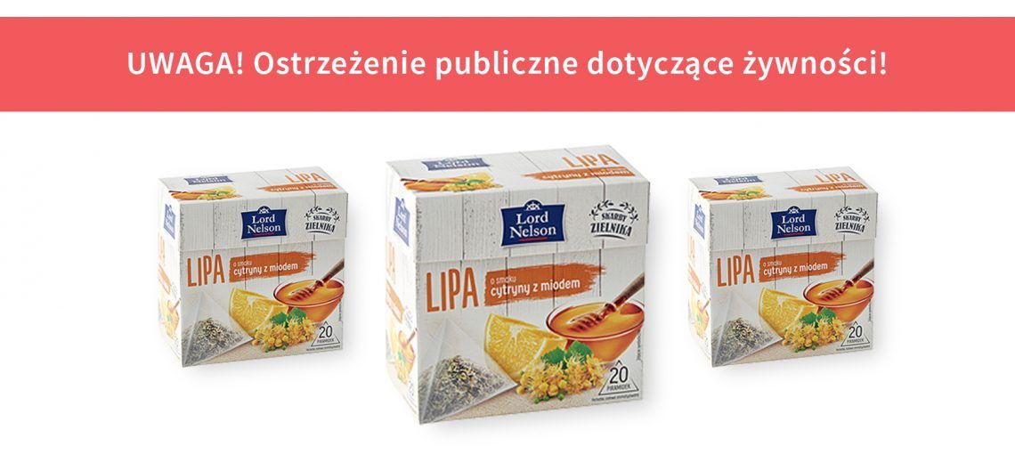 Lidl wycofuje popularną herbatkę. Sanepid wydaje ostrzeżenie Lidl wycofuje popularną herbatkę. Sanepid wydaje ostrzeżenie
