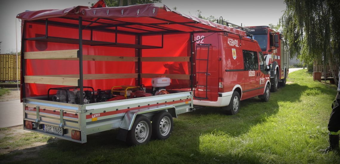 Mają nową przyczepę i pompę dzięki wsparciu PSE Mają nową przyczepę i pompę dzięki wsparciu PSE