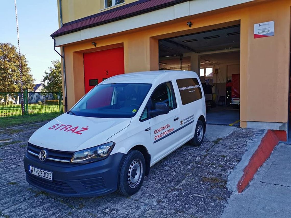 Mają nowy samochód strażacki