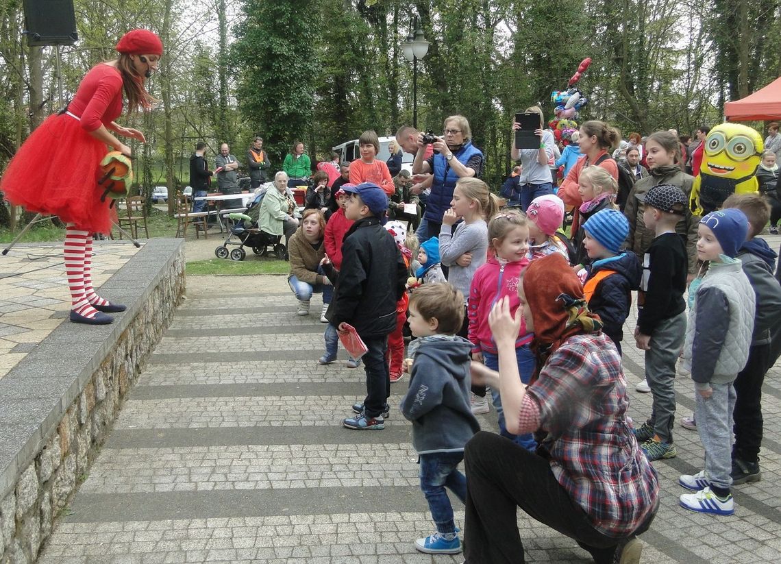 Majówka w parku miejskim