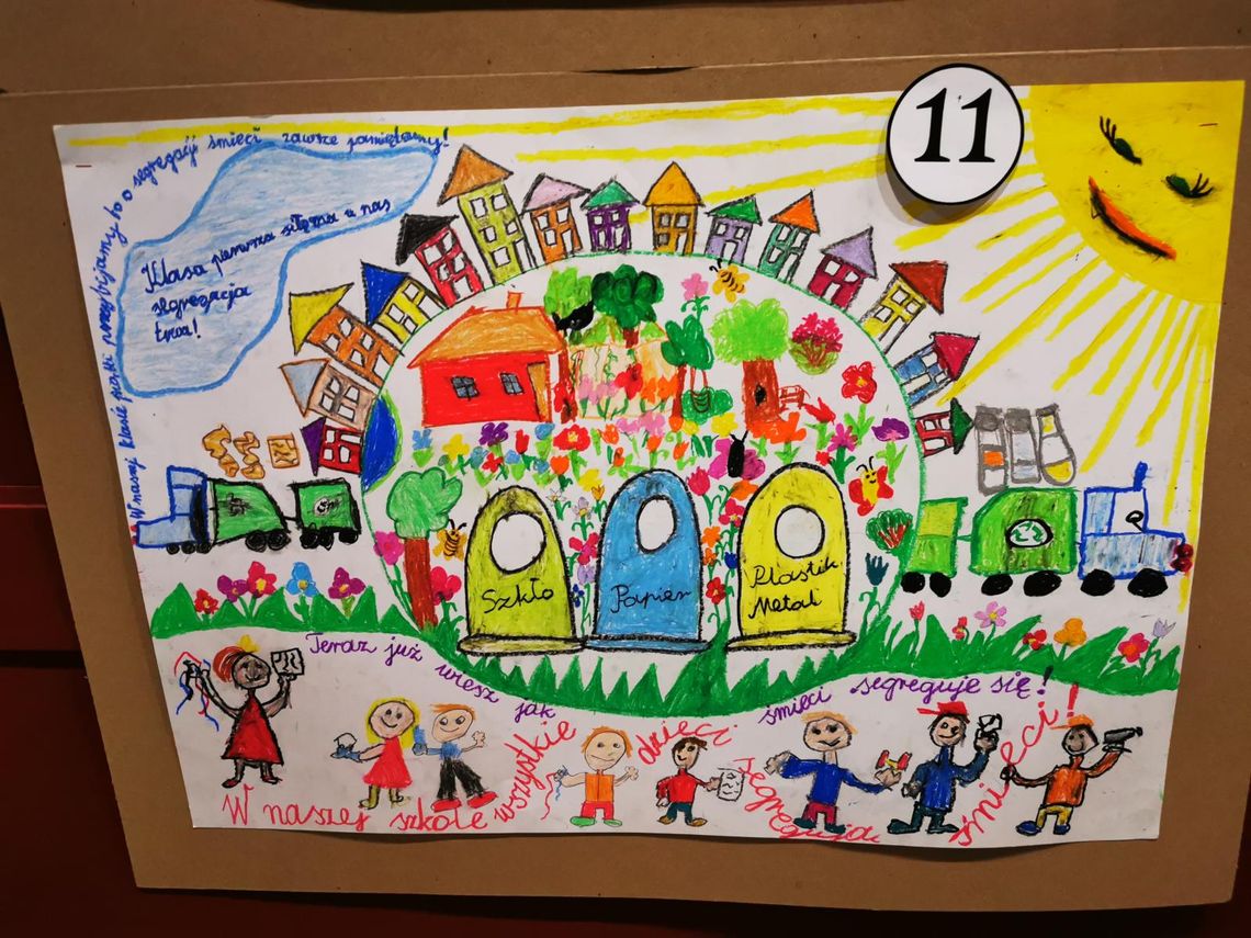 Malując pokazali, jak segregują śmieci. Znamy zwycięzców konkursu