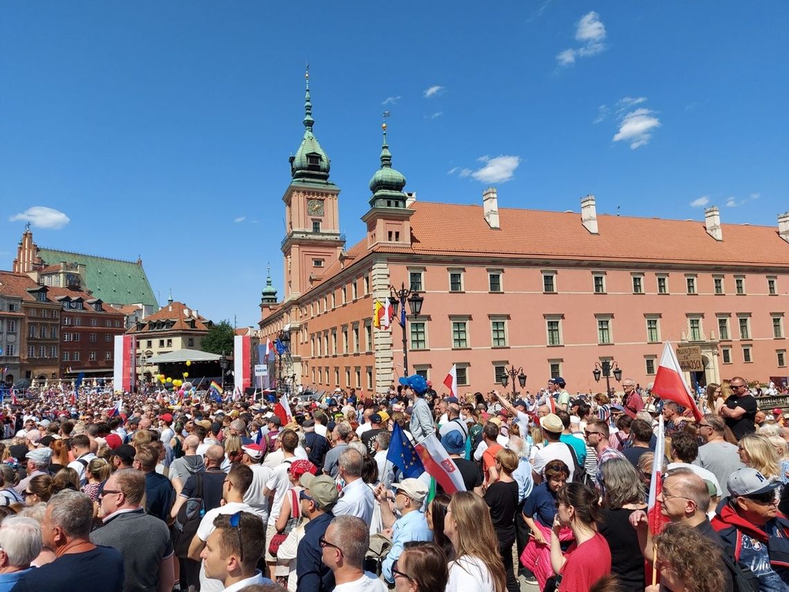 Marsz Wolności. Donald Tusk: Zwyciężymy!