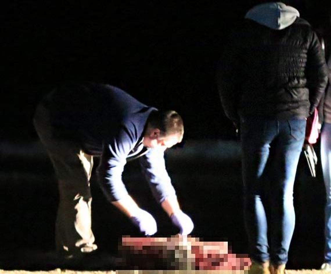 Martwego znaleziono w kałuży krwi Martwego znaleziono w kałuży krwi