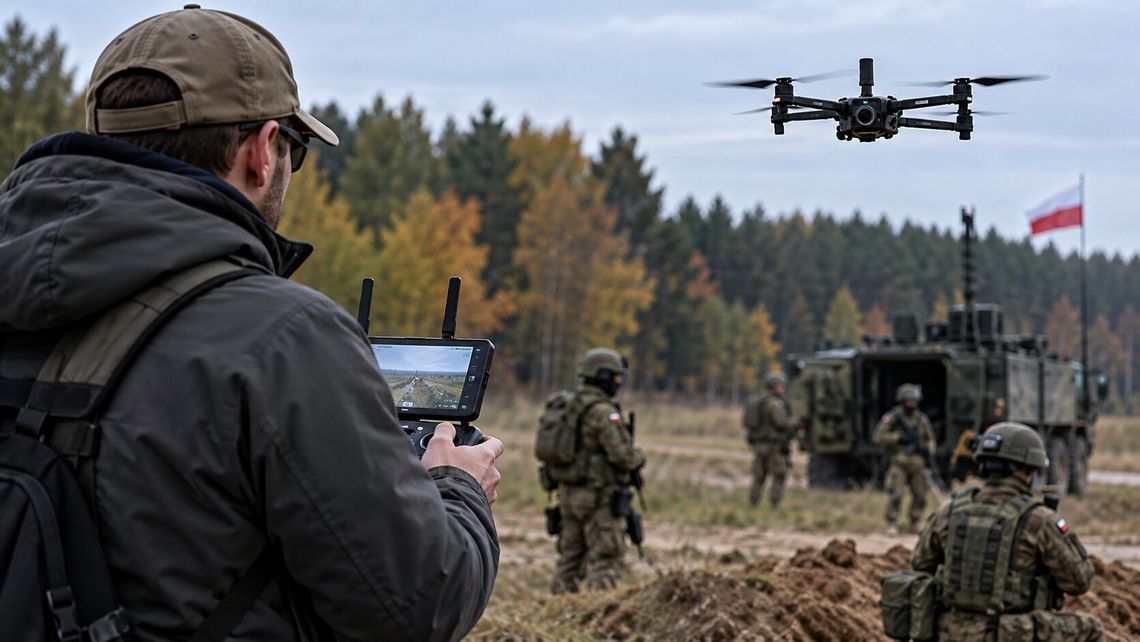 Dron Legion dla cywilów. Zobacz jak Polacy z dronowymi licencjami mają wesprzeć Wojsko Polskie Dron Legion dla cywilów. Zobacz jak Polacy z dronowymi licencjami mają wesprzeć Wojsko Polskie