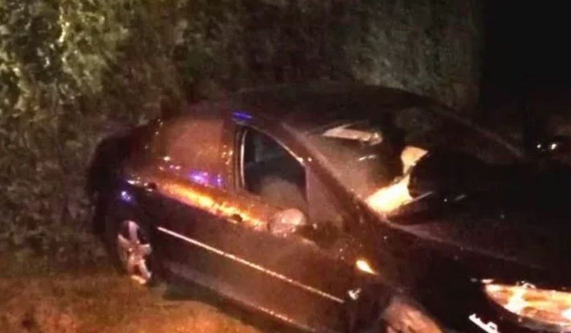 Miał prawie trzy promile i wjechał do rowu Miał prawie trzy promile i wjechał do rowu